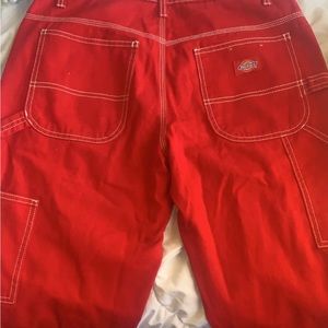 Like New Red Dickies Carpenter Pants